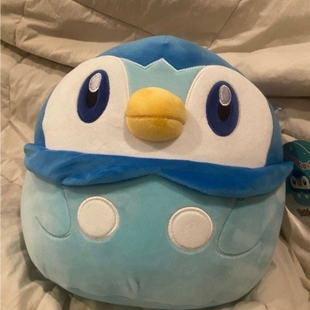 Blue Penguin Plush Toy
